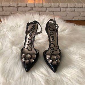 Sam Edelman 4 in jeweled heels
